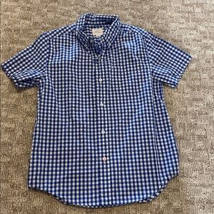 Crewcuts Blue and White Gingham Shirt